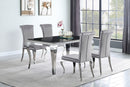 Betty Velvet Upholstered Dining Side Chair (Set of 4)