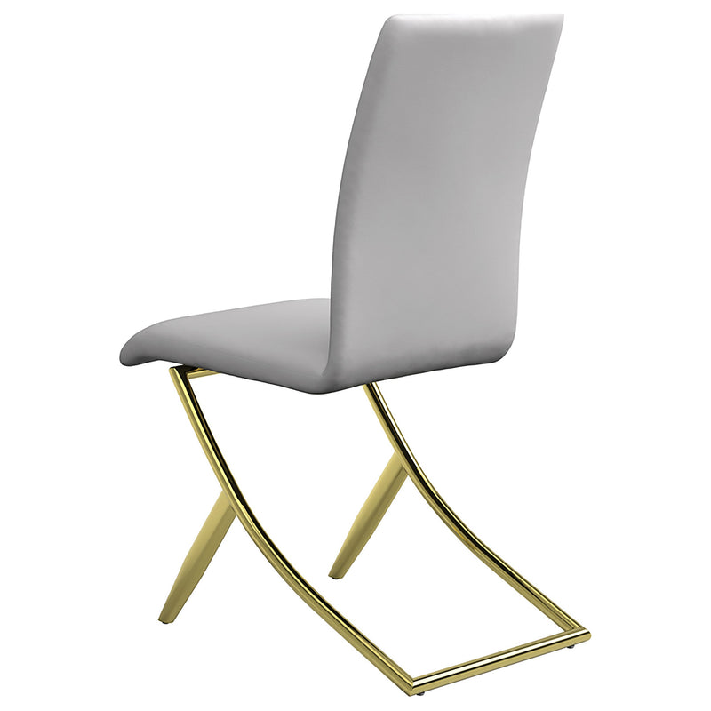 Carmelia Upholstered Dining Side Chair Black (Set of 4)