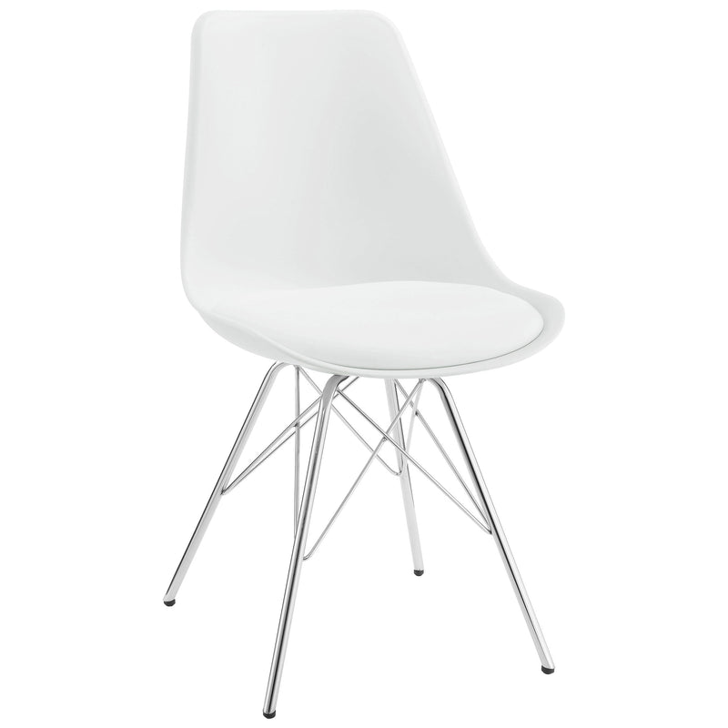 Lowry  Round Dining Table Set White