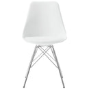 Lowry  Round Dining Table Set White