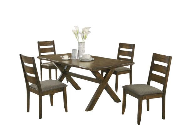 Alston Rectangular Dining Table Set Knotty Nutmeg