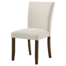 Cantley Upholstered Dining Side Chair Beige (Set of 2)