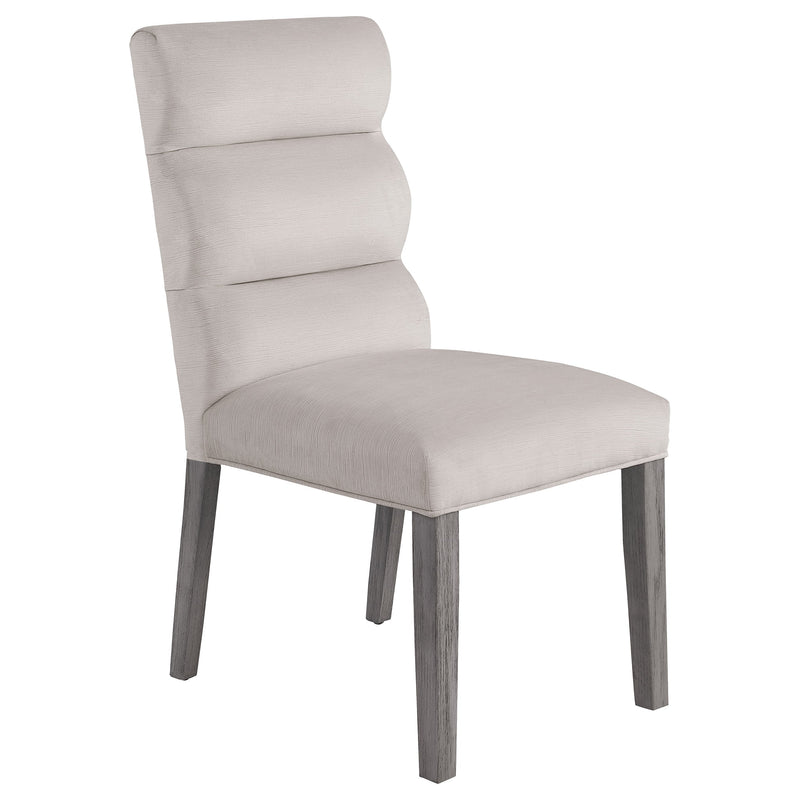 Carla Velvet Upholstered Dining Side Chair Ash (Set of 2)