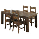 Coleman  Counter Height Dining Set Golden Brown