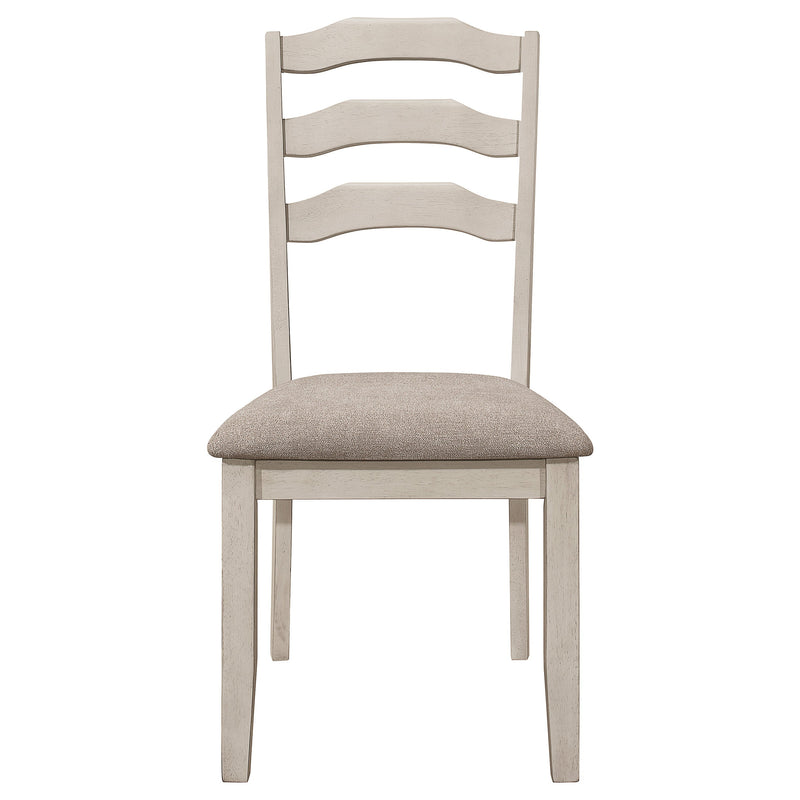Ronnie  Rectangular Dining Table Set Rustic Cream