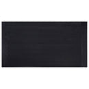 Newport  Rectangular Trestle Dining Table Set Black