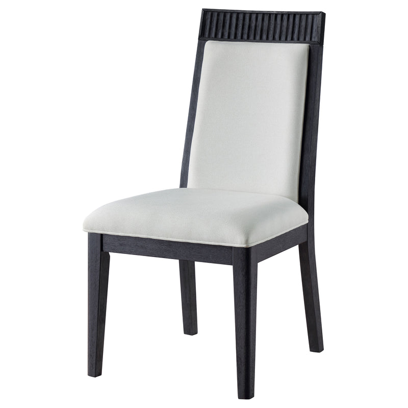 Brookmead Dining Side Chair Grey and Black (Set of 2)