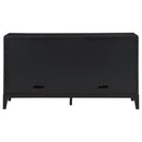 Brookmead 4-door Sideboard Buffet Storage Cabinet Black