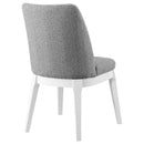 Carissa Upholstered Dining Side Chair Beige (Set of 2)