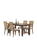 Matisse  Rectangular Dining Table Set Light Brown