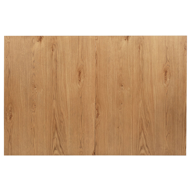 Middleton 106-inch Extension Leaf Dining Table Natural Brown