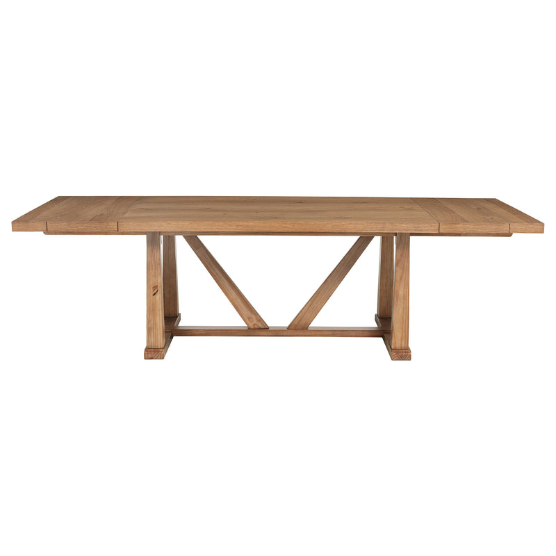 Middleton  Extension Leaf Dining Set Brown and Black