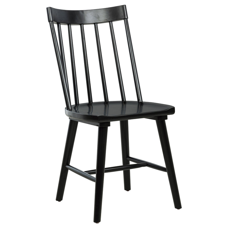 Middleton  Extension Leaf Dining Set Brown and Black