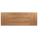 Middleton 106-inch Extension Leaf Dining Table Natural Brown