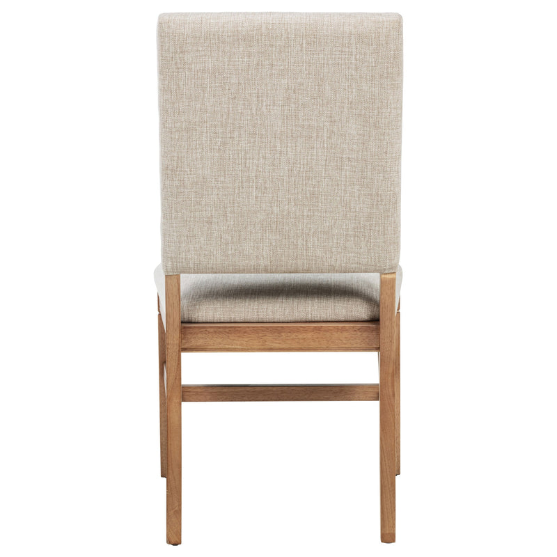 Middleton Upholstered Dining Side Chair Beige (Set of 2)