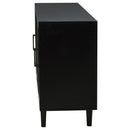 Middleton 4-door Sideboard Server with Dual Drawers Black