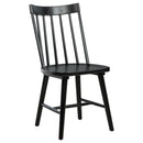 Middleton Solid Wood Dining Side Chair Black (Set of 2)