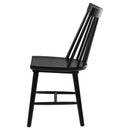 Middleton Solid Wood Dining Side Chair Black (Set of 2)