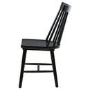 Middleton Solid Wood Dining Side Chair Black (Set of 2)