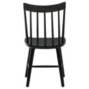 Middleton Solid Wood Dining Side Chair Black (Set of 2)