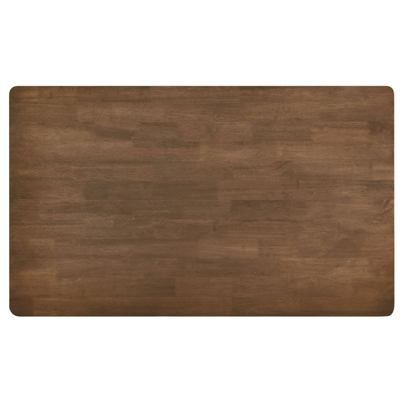Parkridge  59-inch Wood Dining Set Natural Walnut