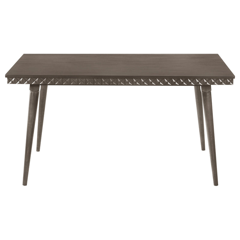 Onslow  59-inch Rectangular Dining Set Dark Brown