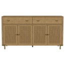 Arini 2-drawer Cane Door Dining Sideboard Server