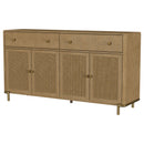 Arini 2-drawer Cane Door Dining Sideboard Server