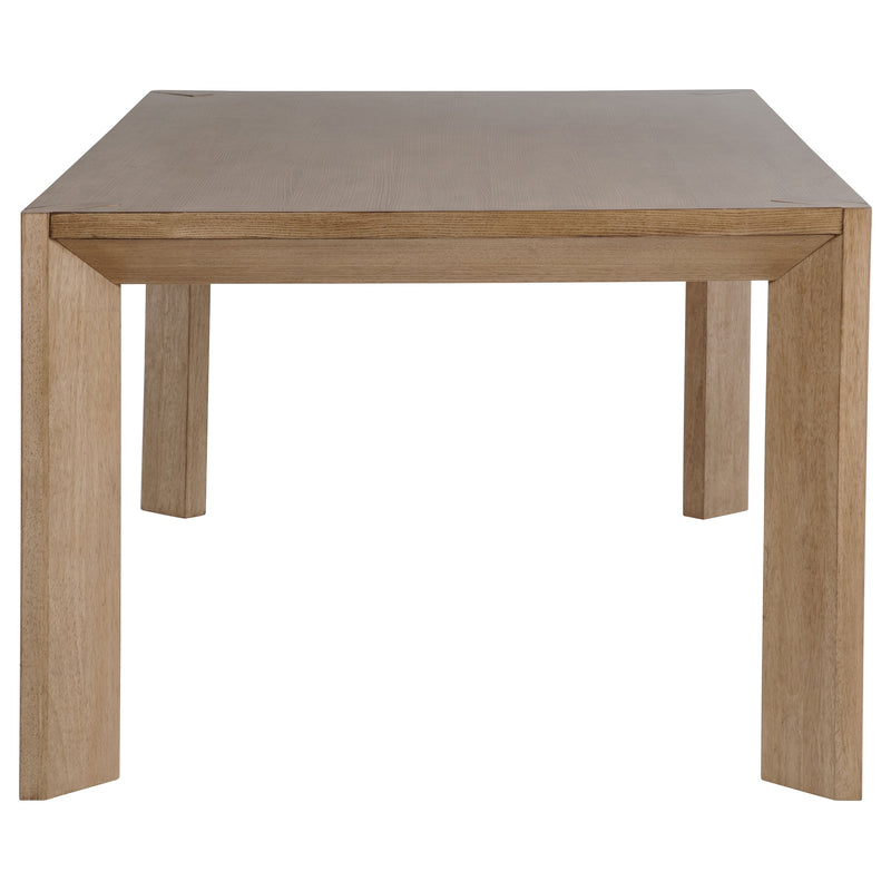 Bruner  72-inch Rectangular Dining Set Natural Brown