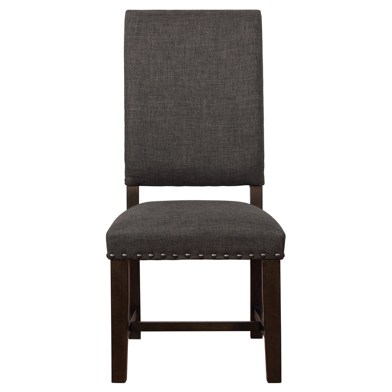 Twain Upholstered Dining Side Chair Beige (Set of 2)