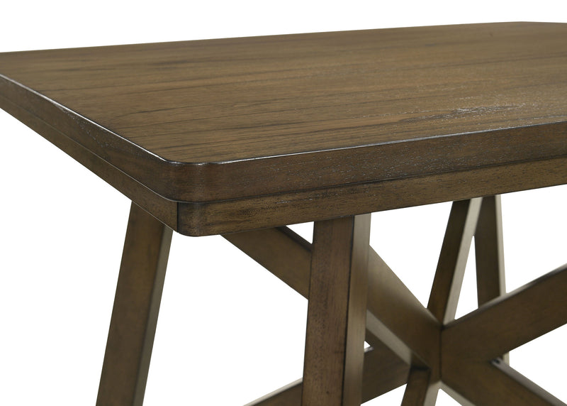 Canfield  47-inch Counter Height Dining Set Brown