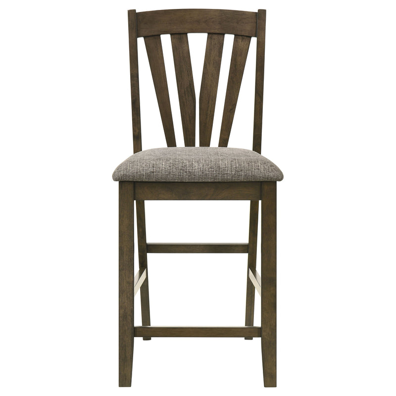 Canfield Counter Height Dining Side Chair Brown (Set of 2)