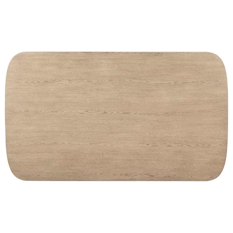 Kailani  Wood Counter Height Dining Set Beige Oak