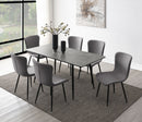 Horizon  Dining Set with Extension Table Grey
