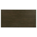 Kingman  Rectangular Dining Set Espresso and White