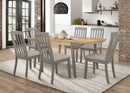 Nogales  Rectangular Dining Table Set Coastal Grey