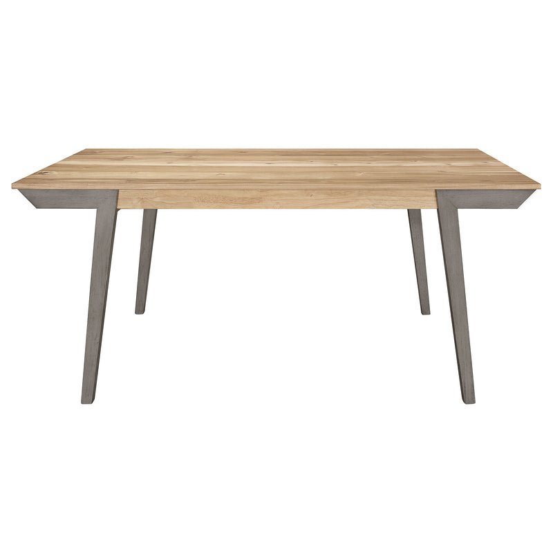 Nogales  Rectangular Dining Table Set Coastal Grey