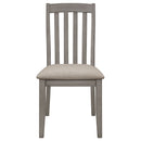 Nogales  Rectangular Dining Table Set Coastal Grey