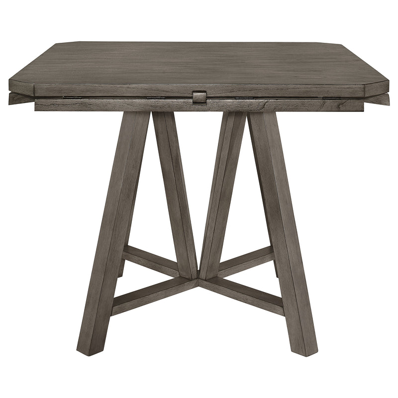 Athens  Drop Leaf Counter Height Dining Set Barn Grey
