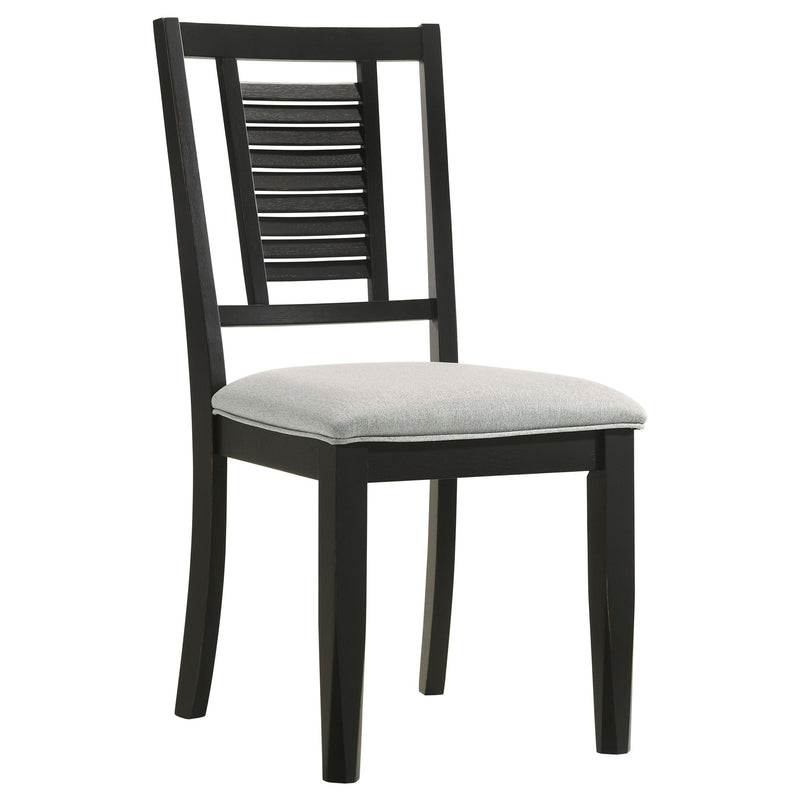 Appleton Wood Dining Side Chair Distressed White (Set of 2)
