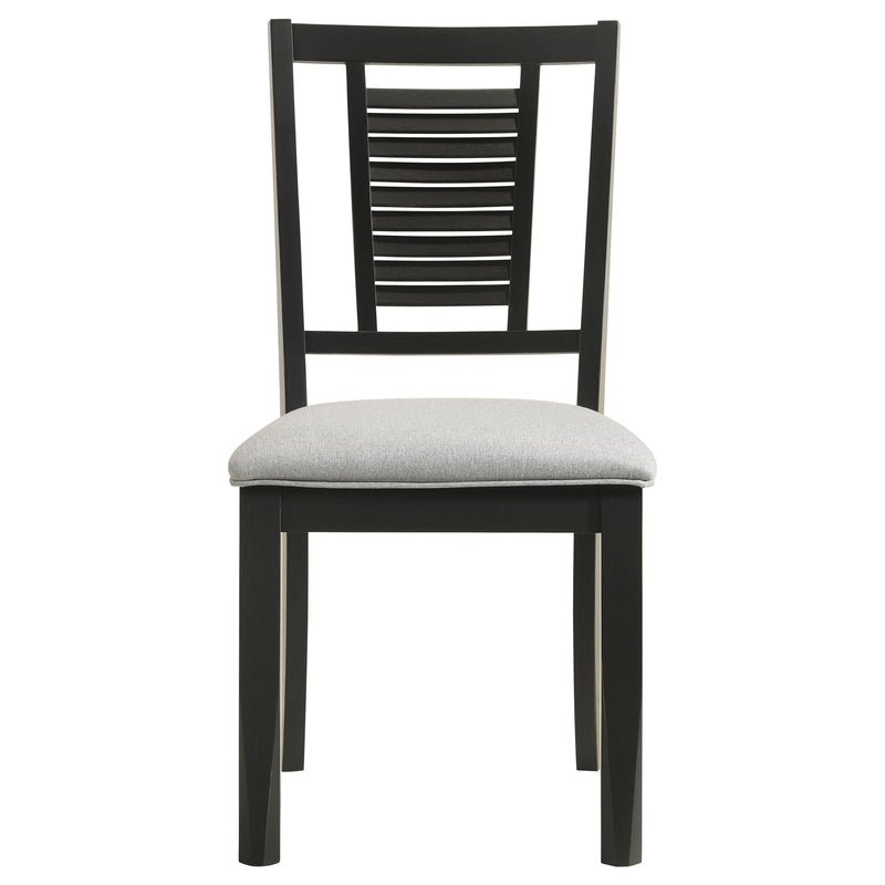 Appleton Wood Dining Side Chair Distressed White (Set of 2)