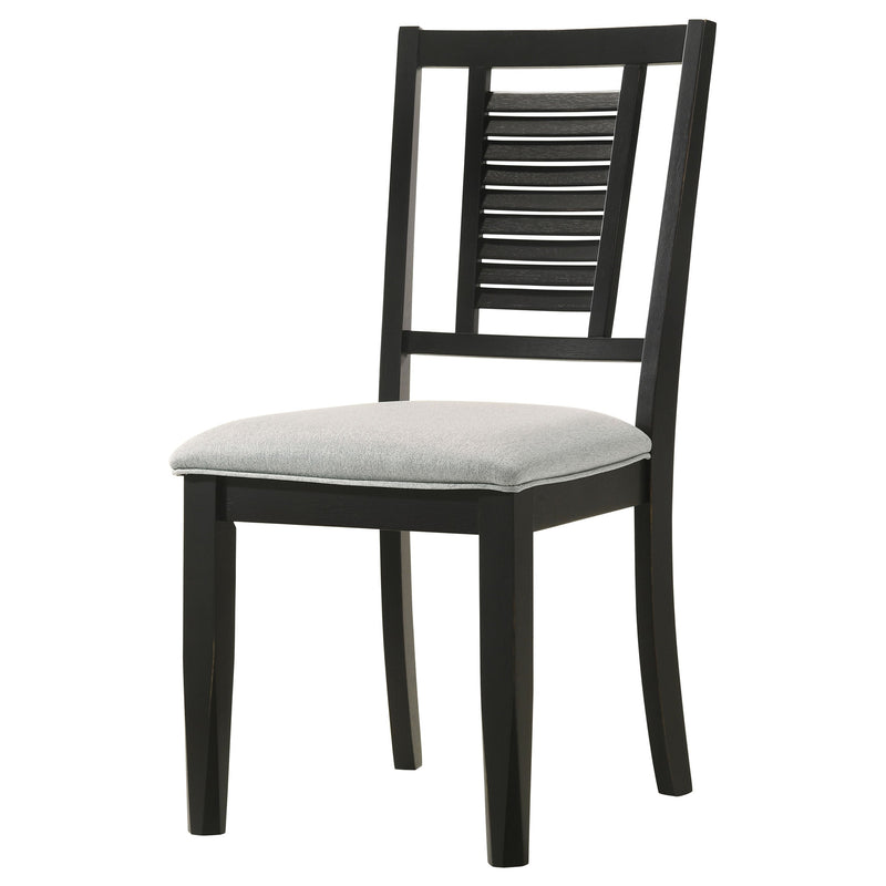 Appleton Wood Dining Side Chair Distressed White (Set of 2)