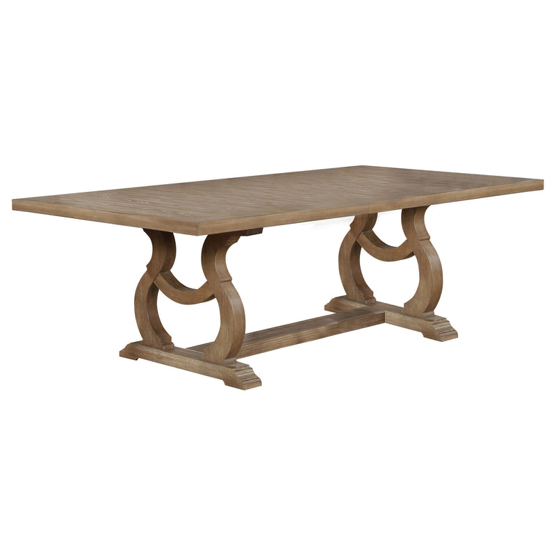 Brockway  Extension Leaf Dining Set Antique Java