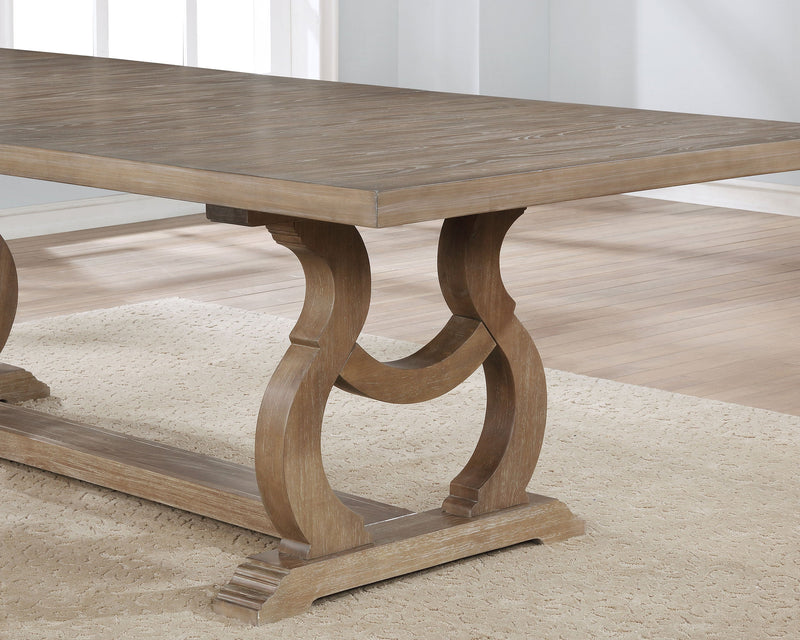 Brockway  Extension Leaf Dining Set Antique Java
