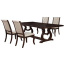 Brockway  Extension Leaf Dining Set Antique Java