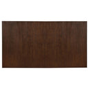 Brockway 104-inch Extension Leaf Dining Table Antique Java