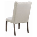 Bexley  Rectangular Live Edge Dining Table Set Honey