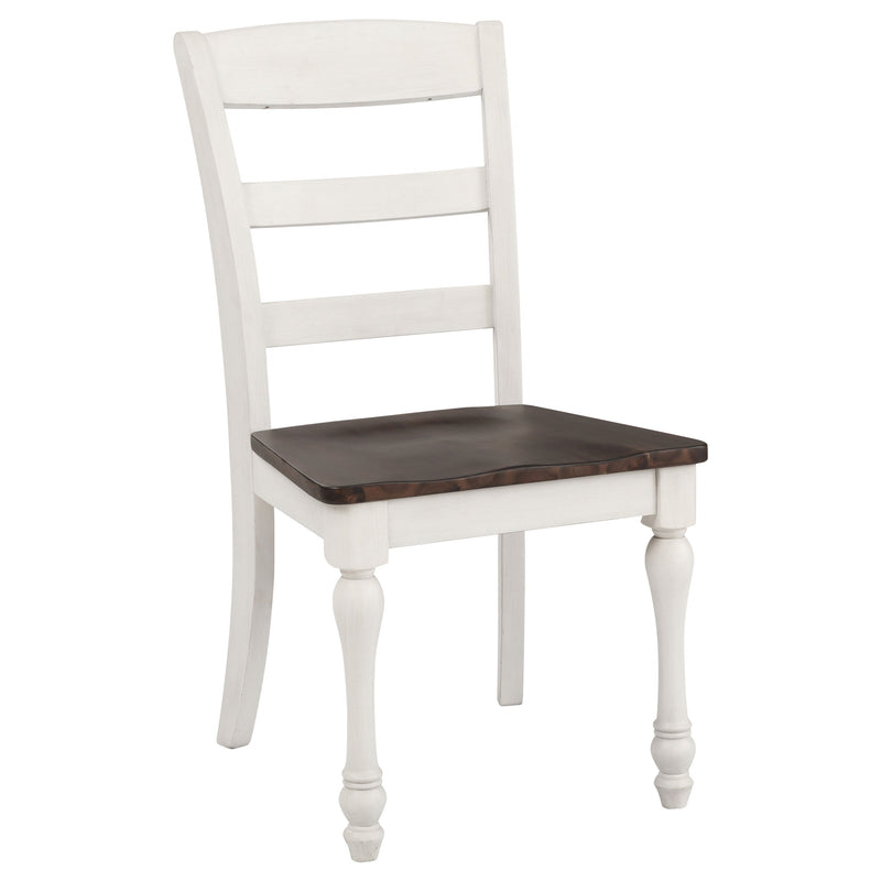 Madelyn  Rectangular Dining Table Set Coastal White