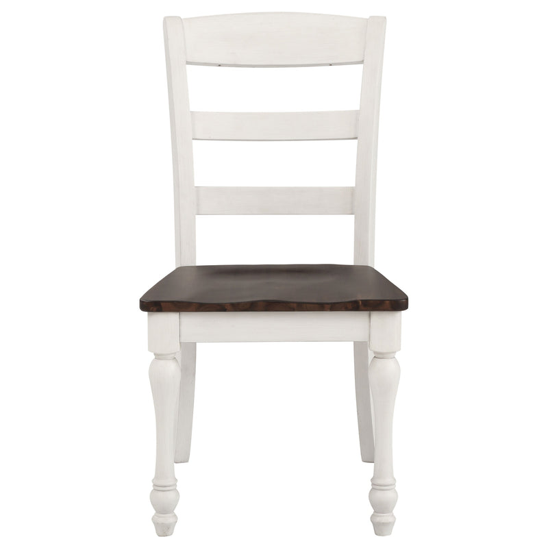 Madelyn  Rectangular Dining Table Set Coastal White
