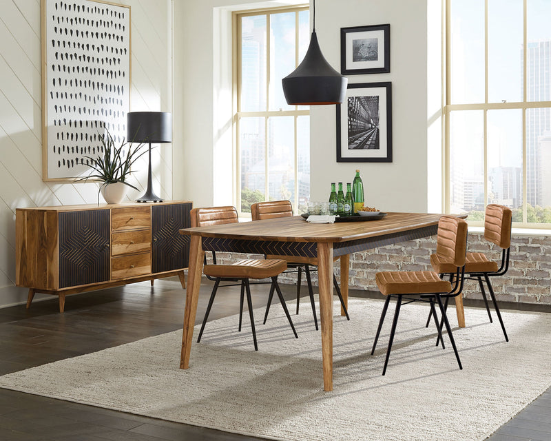 Partridge  Counter Dining Set Sheesham and Camel